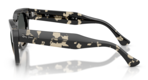 Original Ray-Ban RB0298S Mega Hawkeye Bügel, Farbe 1333 · Grau Havanna