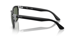 Original Ray-Ban RB3709 Clyde Bügel, Farbe 003 · Schwarz auf silber