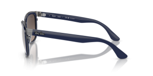 Original Ray-Ban RB3709 Clyde Bügel, Farbe 004 · Blau auf gunmetal