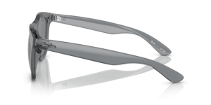 Original Ray-Ban RB4260D Bügel, Farbe 6450 · Transparent grau