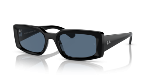 Originalgläser Ray-Ban RB4395 Kiliane, Farbe 80 · Blau dunkel · Kunststoff
