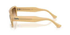Original Ray-Ban RB4454 Flacko Bügel, Farbe 6806 · Transparent beige