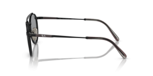 Original Ray-Ban RB8237 Round II Titanium Bügel, Farbe 3141 · Schwarz