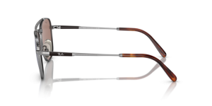 Original Ray-Ban RB8258 Frank II Titanium Bügel, Farbe 3139 · Silber