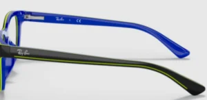 Original Ray-Ban RB1536 Bügel, Farbe 3600 · Grau dunkel auf blau