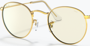 Originalgläser Ray-Ban RB3447 Round Metal, Farbe BL · Claer photocrhomic grau