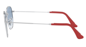 Original Ray-Ban RB3548NM Bügel, Farbe F007 · Ferrari silber
