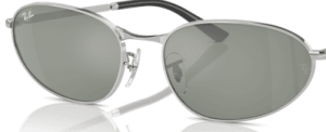 Originalgläser Ray-Ban RB3734, Farbe 40 · Total silber verspiegelt
