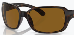 Originalgläser Ray-Ban RB4068, Farbe B15 · Braun