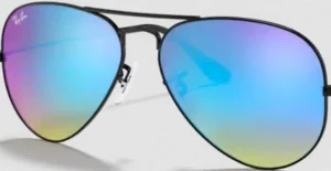 Originalgläser Ray-Ban RB8307, Farbe 4O · Verspiegelt blau Flash degraded