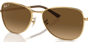 Originalgläser Ray-Ban RB3733, Farbe M2 · Braun Verlauf polarisiert