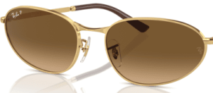 Originalgläser Ray-Ban RB3734, Farbe M2 · Braun Verlauf polarisiert
