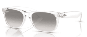 Ray-Ban 2132 NEW WAYFARER, Farbe 677432 · Transparent