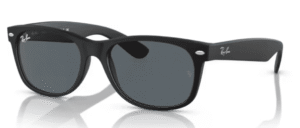 Ray-Ban 2132 NEW WAYFARER, Farbe 622/R5 · Rubber schwarz