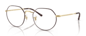 Ray-Ban RX6465 JACK, Farbe 3188 · Matt Havanna auf matt arista gold