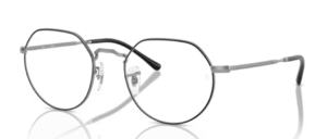 Ray-Ban RX6465 JACK, Farbe 3194 · Matt Havanna auf matt silber