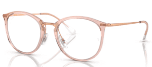 Ray-Ban RX7140, Farbe 8335 · Transparent rosa