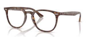 Ray-Ban RX7159, Farbe 8395 · Transparent fantasy braun gelb