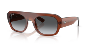 Ray-Ban 2218, Farbe 6678T3 · Transparent braun