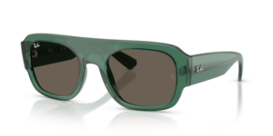 Ray-Ban 2218, Farbe 6681/3 · Transparent grün