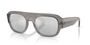 Ray-Ban 2218, Farbe 668482 · Transparent grau