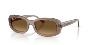Ray-Ban 2221, Farbe 6827M2 · Transparent beige