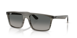 Ray-Ban 2222, Farbe 143871 · Gestreift grau