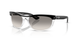 Ray-Ban 2489 BALORAMA, Farbe 129432 · Schwarz auf transparent