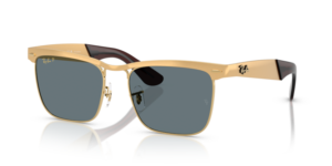 Ray-Ban 3875 WAYFARER DELUXE, Farbe 92763R · Sandnblasted legend gold