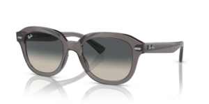 Ray-Ban 4398 ERIK, Farbe 667571 · Opal grau dunkel