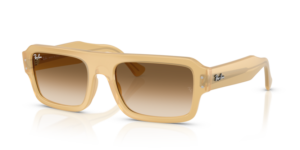 Ray-Ban 4454 FLACKO, Farbe 680651 · Transparent beige