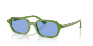 Ray-Ban 4455 ZURI, Farbe 681080 · Cloudy jungle grün