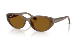 Ray-Ban 4457D, Farbe 677983 · Transparent braun