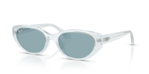 Ray-Ban 4457D, Farbe 687280 · Transparent ice