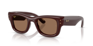 Ray-Ban 4940 - WAYFARER PUFFER, Farbe 687773 · Braun dunkel