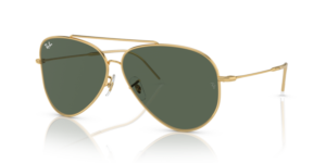Ray-Ban R0101S AVIATOR REVERSE, Farbe 001/VR · Arista gold