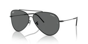 Ray-Ban R0101S AVIATOR REVERSE, Farbe 002/GR · Schwarz