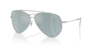 Ray-Ban R0101S AVIATOR REVERSE, Farbe 003/30 · Silber