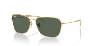 Ray-Ban R0102S CARAVAN REVERSE, Farbe 001/VR · Arista gold