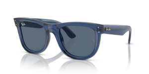 Ray-Ban R0502S WAYFARER REVERSE, Farbe 67083A · Transparent navy blau