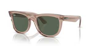 Ray-Ban R0502S WAYFARER REVERSE, Farbe 6727VR · Transparent braun hell