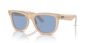Ray-Ban R0502S WAYFARER REVERSE, Farbe 678072 · Opal beige & honey
