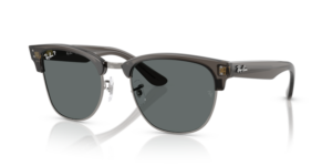 Ray-Ban R0504S CLUBMASTER REVERSE, Farbe 670781 · Transparent grau dunkel auf gunmetal