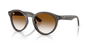 Ray-Ban 0505S, Farbe 6707CB · Transparent grau dunkel