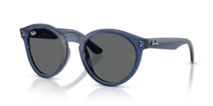 Ray-Ban 0505S, Farbe 6708GR · Transparent navy blau