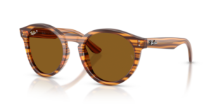 Ray-Ban 0505S, Farbe 679183 · Gestreift Havanna