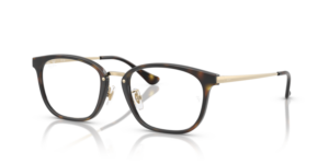 Ray-Ban RX7247D, Farbe 8472 · Havanna auf pale gold