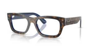 Ray-Ban RX7683V JOSEPH, Farbe 8391 · Havanna grau auf Verlauf blau
