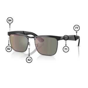 Original RB3875 WAYFARER DELUXE Ersatzteile