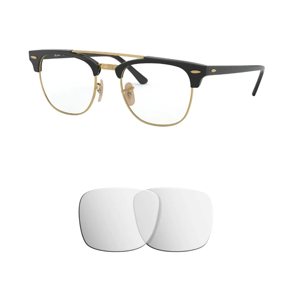 Korrektionsgläser für Ray-Ban 3816 CLUBMASTER DOUBLEBRIDGE